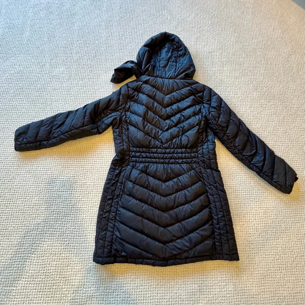 London Fog Women’s Quilted Black Puffer Jacket (Size M) - Picture 2 of 4